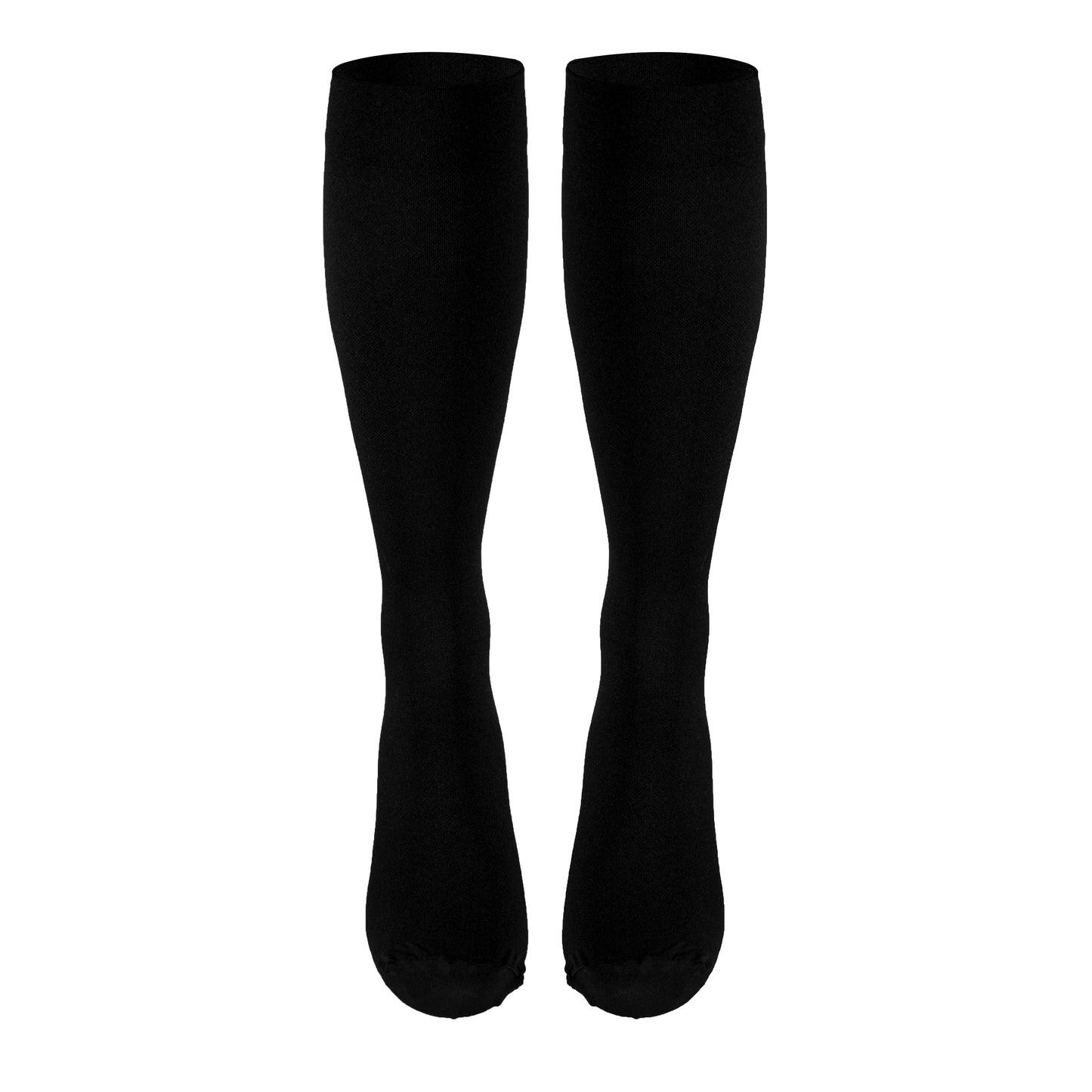 Truform Surgical Stockings, 18 mmHg Compression for Men and Women, Knee High Length, Closed Toe