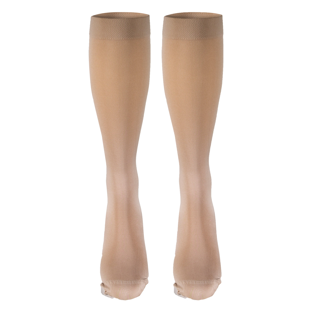 Truform Women's Compression Stockings, 15-20 mmHg, Knee High Length, Closed Toe, Opaque