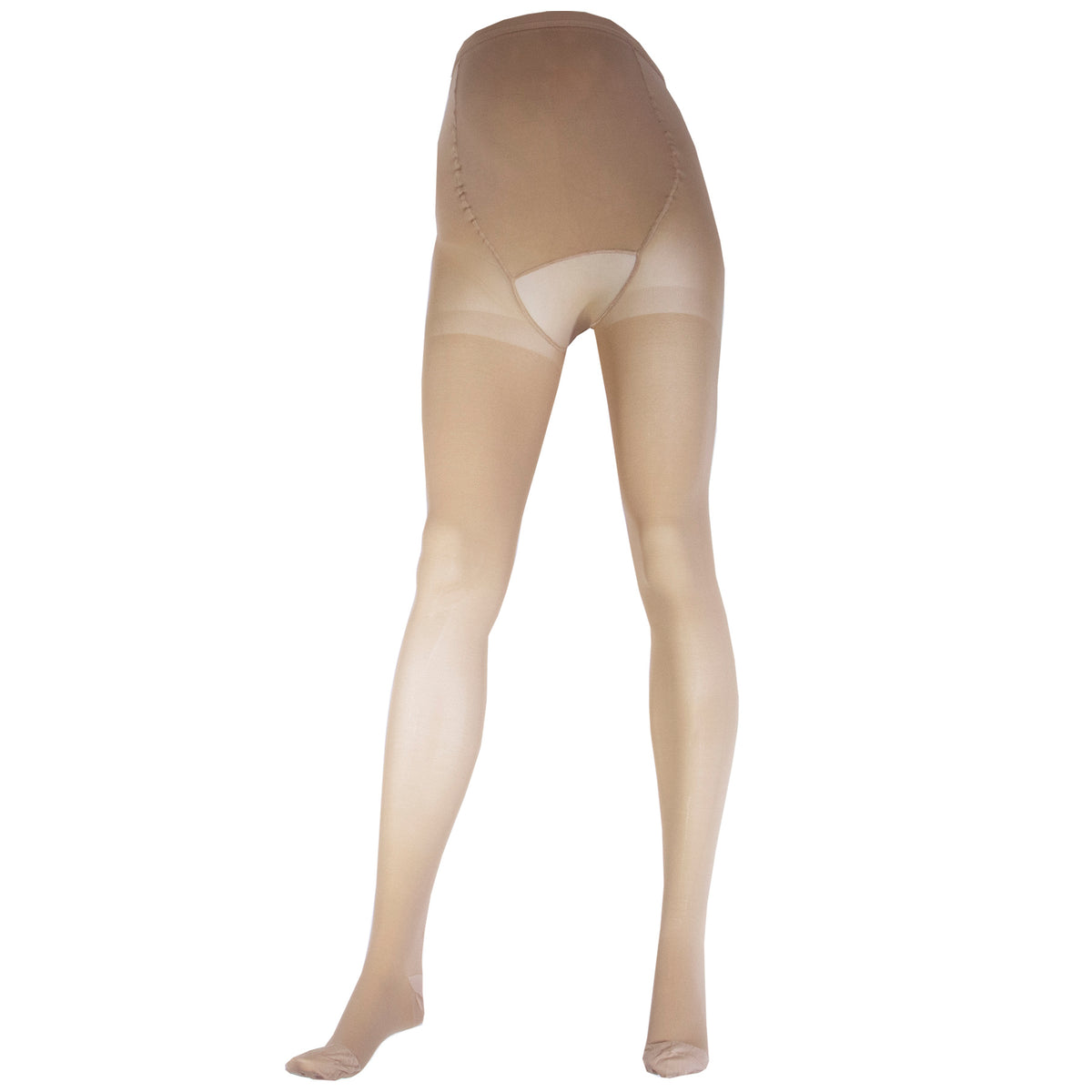 Truform 20-30 mmHg Maternity Compression Pantyhose, Tummy Support for Pregnant Bumps