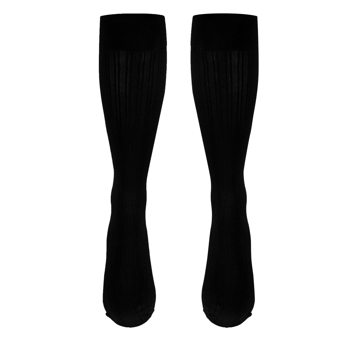 Truform Compression Socks, 15-20 mmHg, Women's Dress Socks, Knee High Over Calf Length