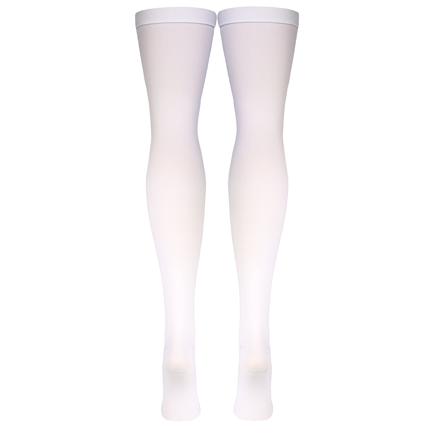 Truform Surgical Stockings, 18 mmHg Compression for Men and Women, Thigh High Length, Open Toe