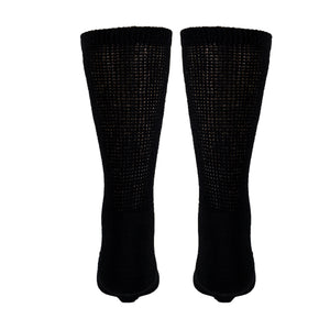 Truform Diabetic Socks for Men and Women, Medical Style Crew Length, Mid Calf Height, 3 pairs