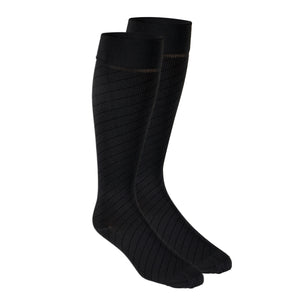 Truform Travel Compression Socks for Men and Women, 15-20 Knee High Over Calf Length