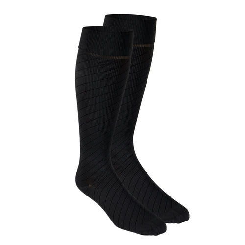 Truform Travel Compression Socks for Men and Women, 15-20 Knee High Over Calf Length