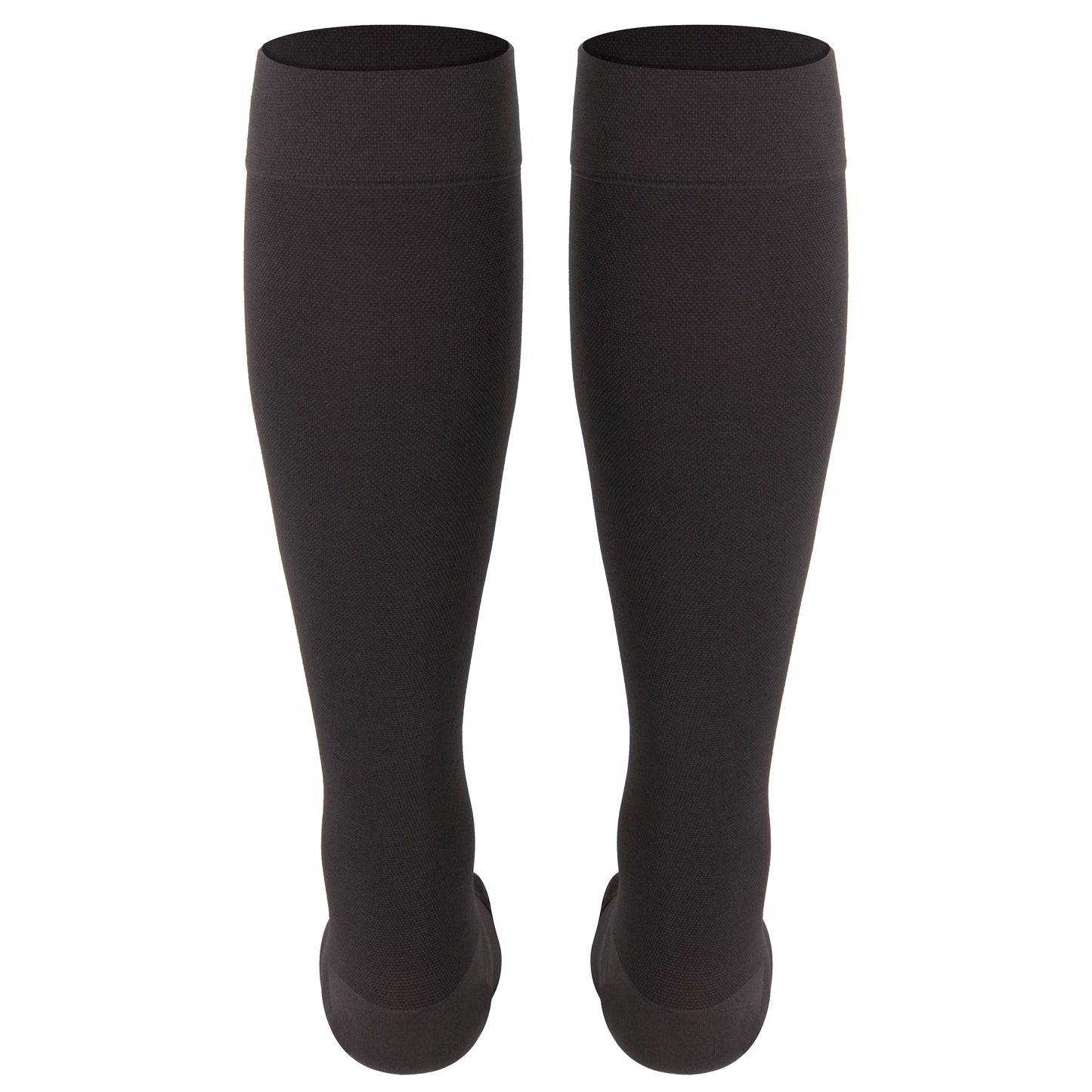 Truform 20-30 mmHg Compression Stockings for Men and Women, Knee High Length, Closed Toe