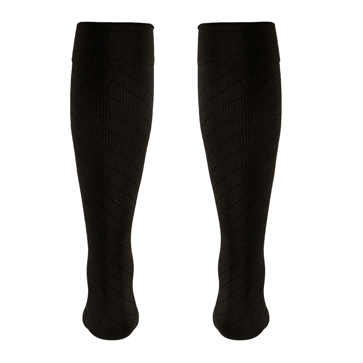 Truform Travel Compression Socks for Men and Women, 15-20 Knee High Over Calf Length