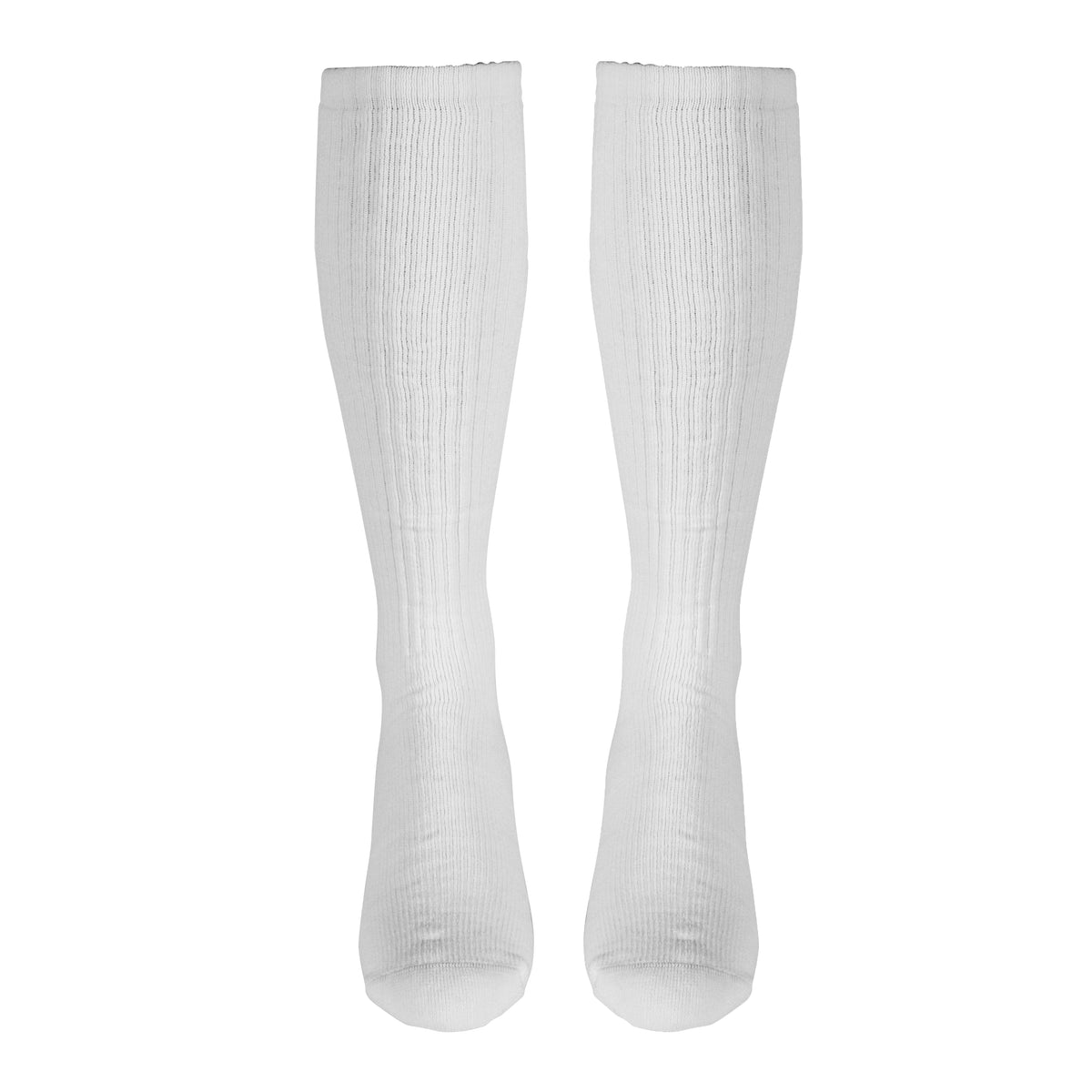 Truform Diabetic Compression Socks for Men and Women, 8-15 mmHg Knee High Over Calf Length