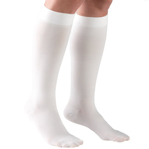 Truform 20-30 mmHg Compression Stockings for Men and Women, Knee High Length, Closed Toe