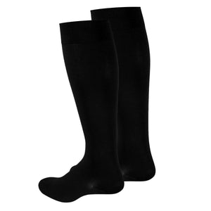 Truform 20-30 mmHg Compression Stockings for Men and Women, Knee High Length, Closed Toe