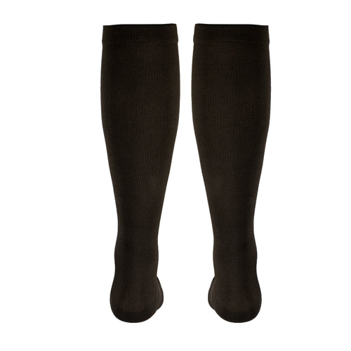 Truform Compression Socks, 30-40 mmHg, Men's Dress Socks, Knee High Over Calf Length