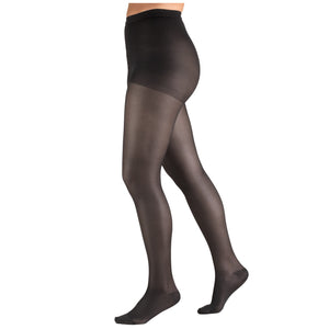 Truform 15-20 mmHg Compression Pantyhose, Sheer 20 Denier Women's Shaping Tights