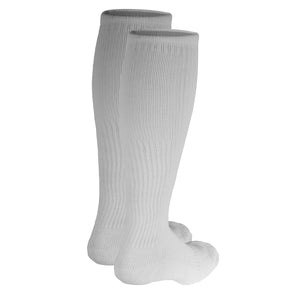 Truform Compression Socks, 15-20 mmHg, Men's Gym Socks, Knee High Over Calf Length