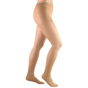 Truform Women's Compression Pantyhose, 15-20 mmHg, Opaque Hosiery Support Shaping Tights
