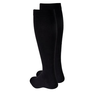 Truform Women's 15-20 mmHg Medical Compression Socks, Moderate Support Soft Stretch Comfort Microfiber, Knee High, Closed Toe