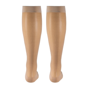 Truform Sheer Compression Stockings, 15-20 mmHg, Women's Knee High Length, 20 Denier