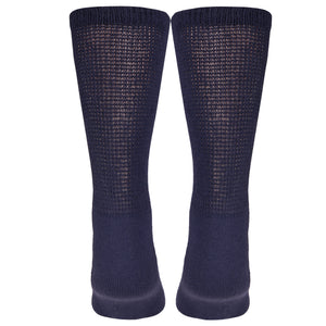 Truform Diabetic Socks for Men and Women, Medical Style Crew Length, Mid Calf Height, 3 pairs