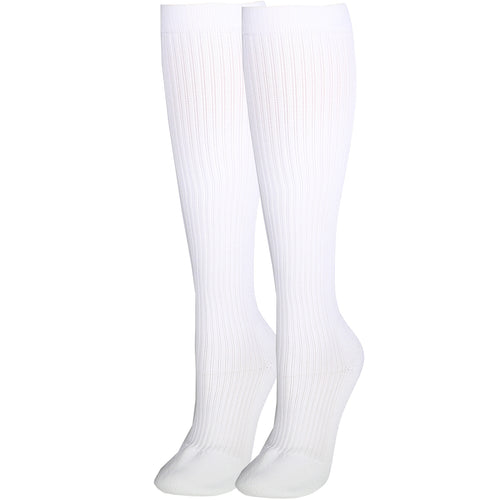 Truform Compression Socks, 20-30 mmHg, Men's Gym Socks, Knee High Over Calf Length