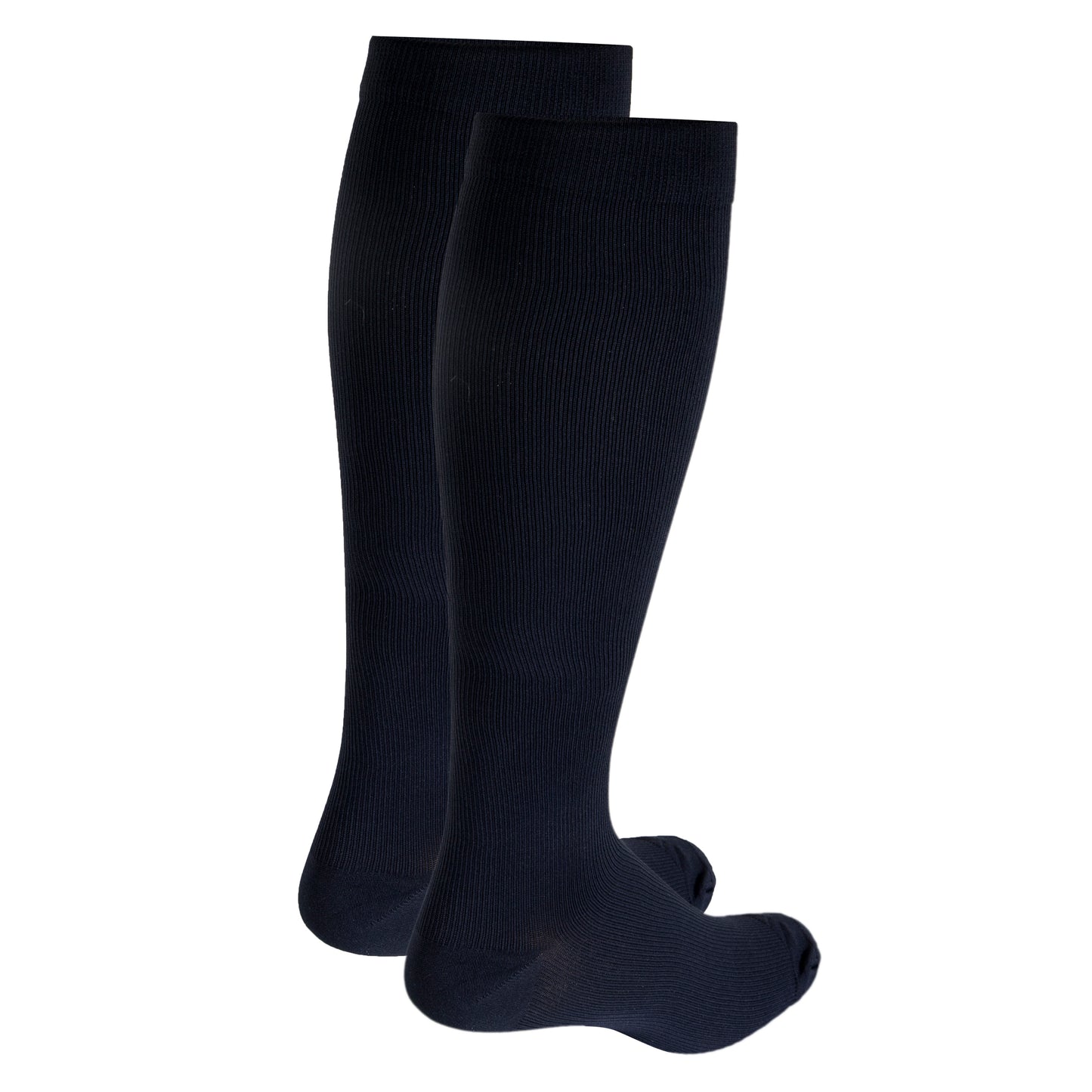 Truform Compression Socks, 15-20 mmHg, Men's Dress Socks, Knee High Over Calf Length