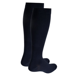 Truform Travel Compression Socks for Men and Women, 15-20 Knee High Over Calf Length