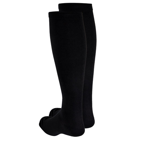Truform Compression Socks, 20-30 mmHg, Men's Dress Socks, Knee High Over Calf Length