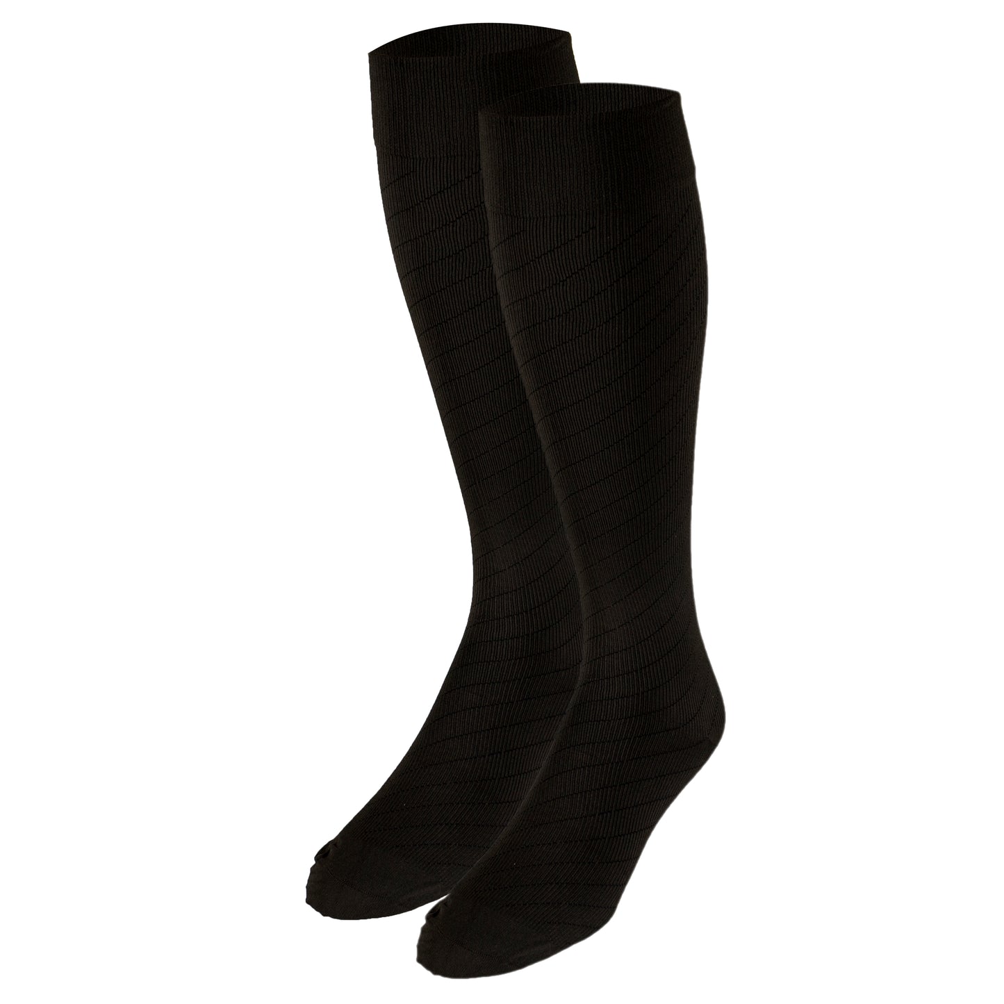 Truform Travel Compression Socks for Men and Women, 15-20 Knee High Over Calf Length