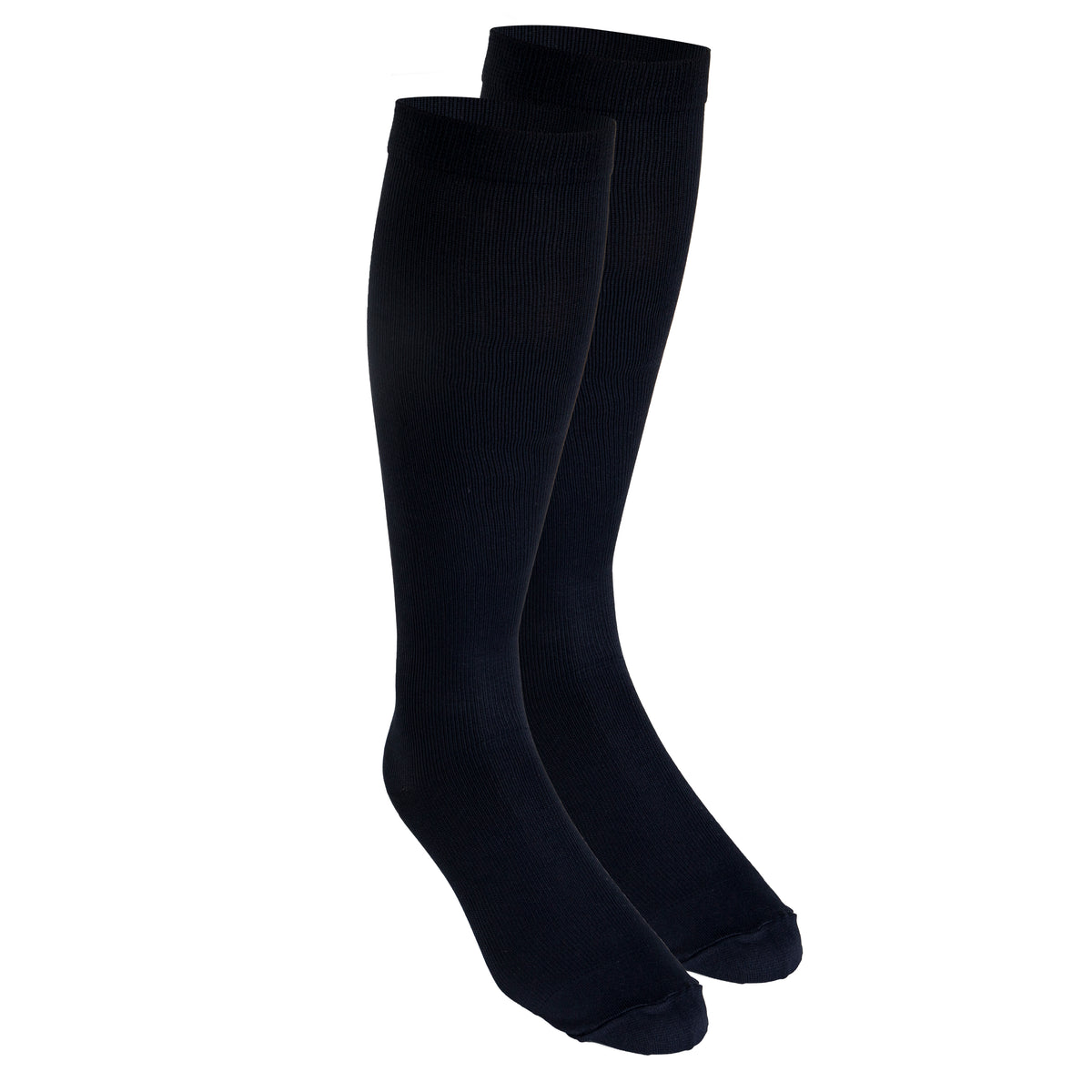Truform Compression Socks, 30-40 mmHg, Men's Dress Socks, Knee High Over Calf Length