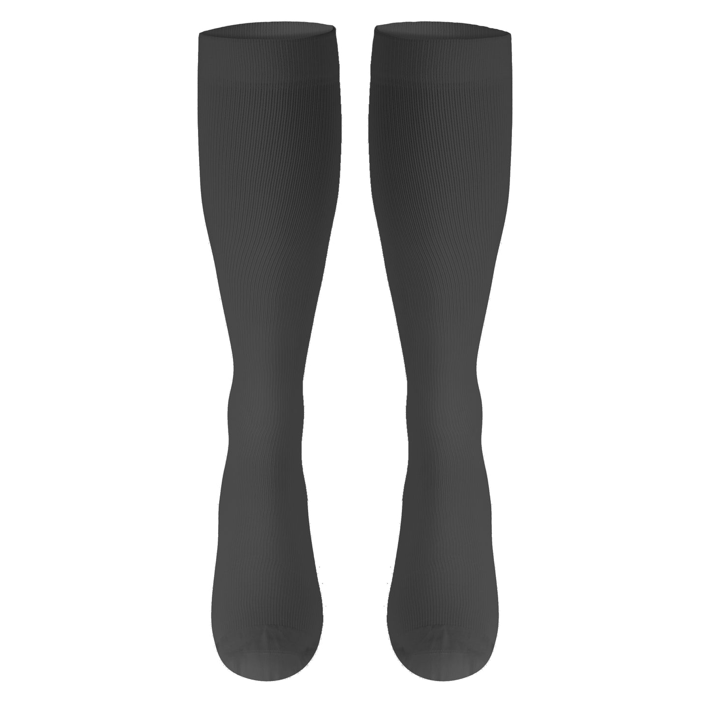 Truform Travel Compression Socks for Men and Women, 15-20 Knee High Over Calf Length