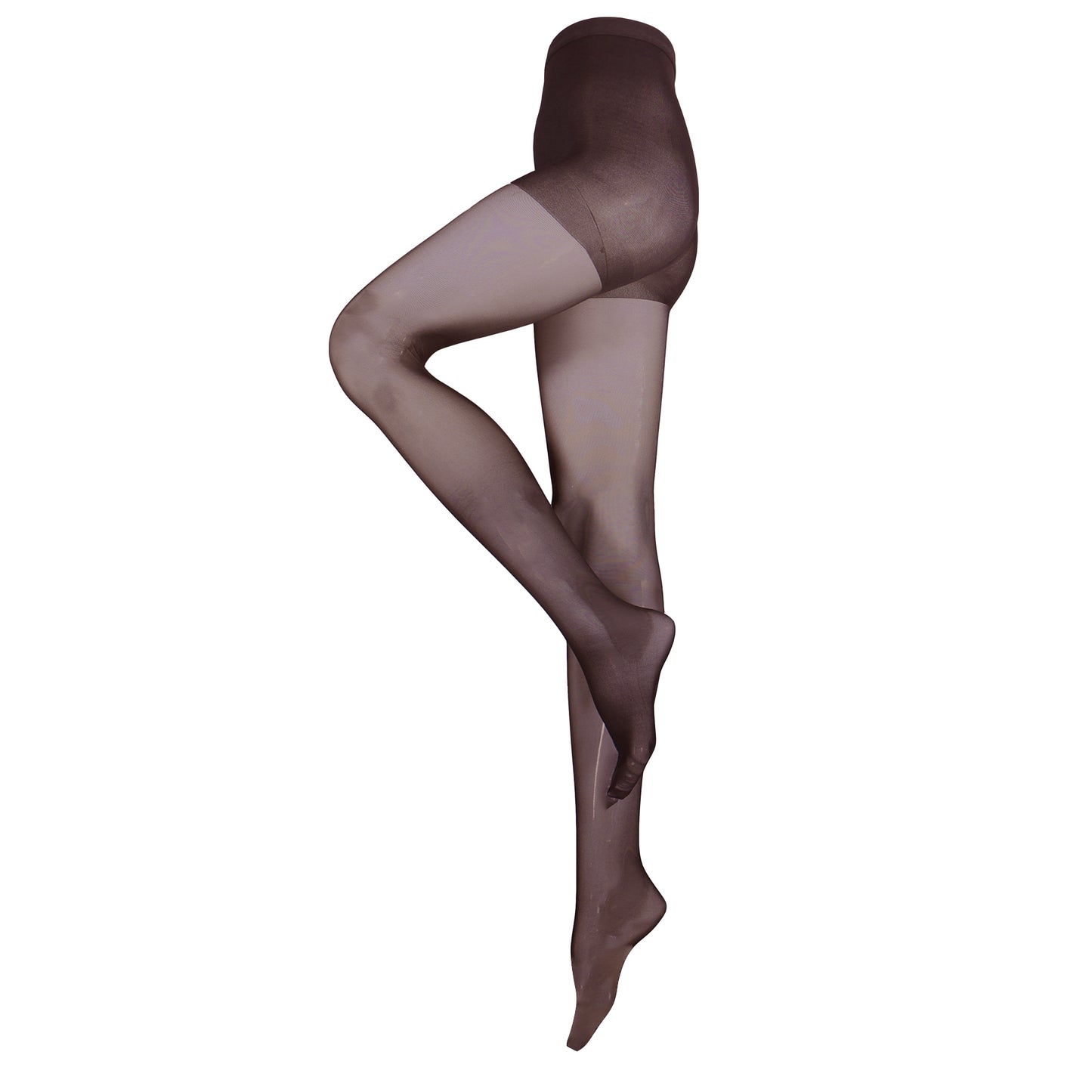 Truform Sheer Compression Pantyhose, 8-15 mmHg, Women's Shaping Tights, 20 Denier