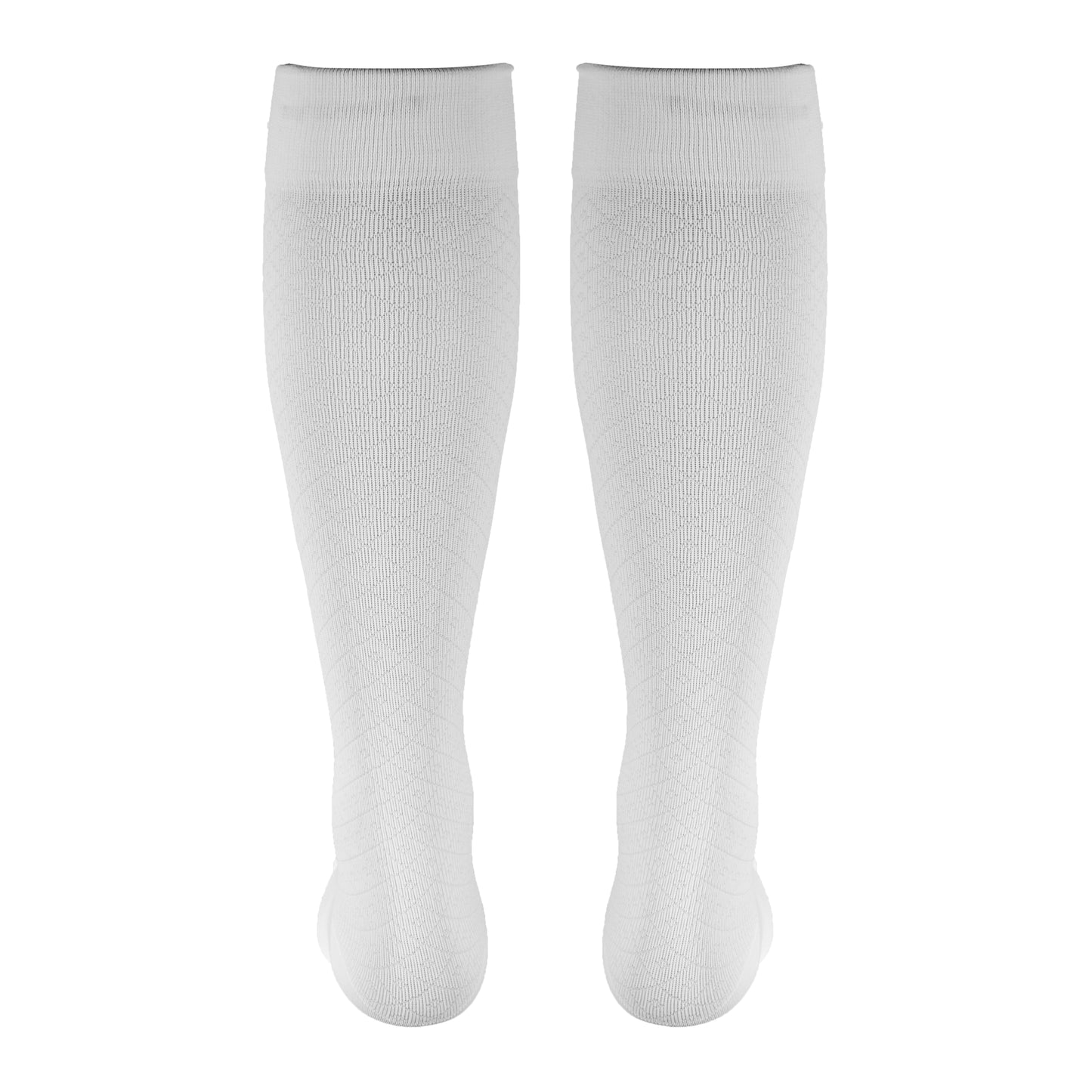 Truform Compression Socks, 15-20 mmHg, Women's Dress Socks, Knee High Over Calf Length