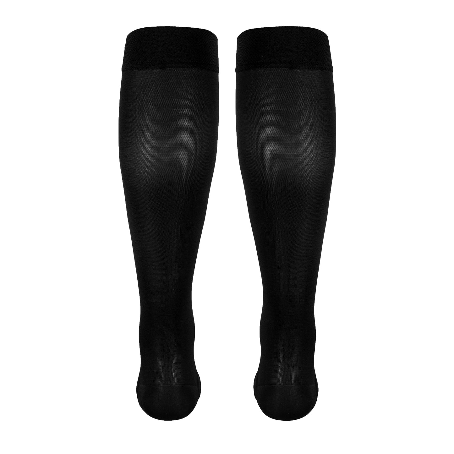 Truform Women's Compression Stockings, 20-30 mmHg, Knee High Length, Open Toe, Opaque