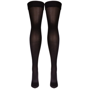 Truform Women's Compression Stockings, 20-30 mmHg, Thigh High Length, Closed Toe, Opaque