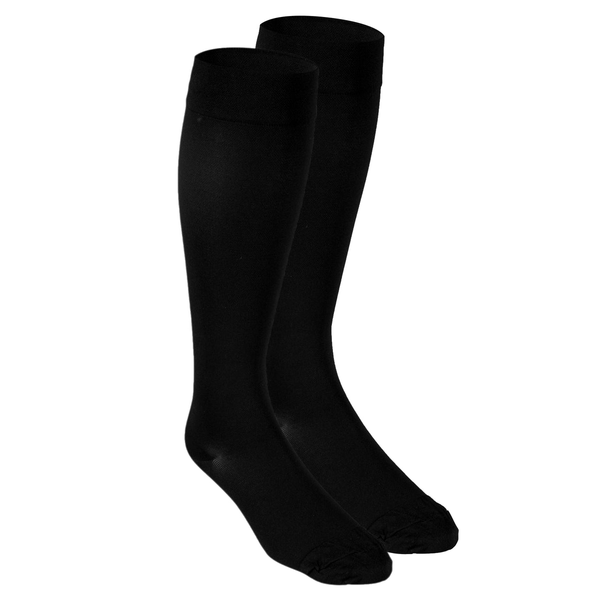 Truform 20-30 mmHg Compression Stockings for Men and Women, Knee High Length, Closed Toe