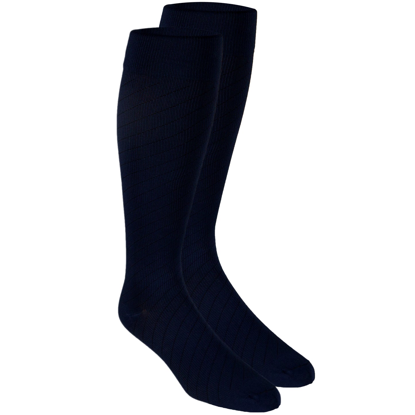 Truform Travel Compression Socks for Men and Women, 15-20 Knee High Over Calf Length