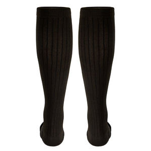 Truform Compression Socks, 8-15 mmHg, Men's Dress Socks, Knee High Over Calf Length