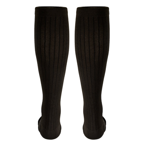 Truform Compression Socks, 8-15 mmHg, Men's Dress Socks, Knee High Over Calf Length