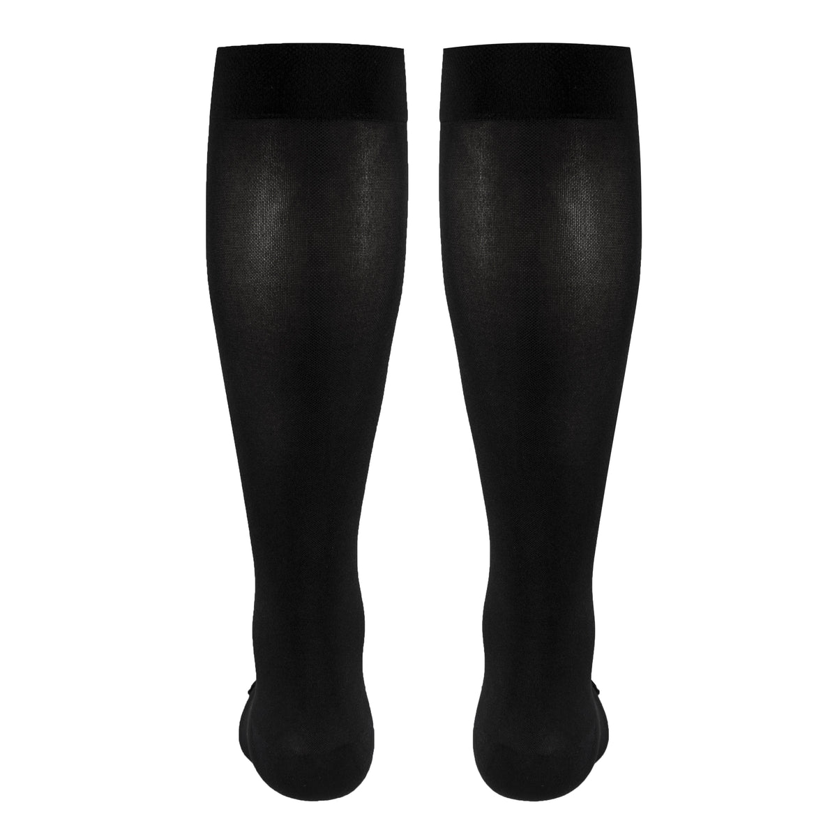 Truform Women's Compression Stockings, 15-20 mmHg, Knee High Length, Closed Toe, Opaque