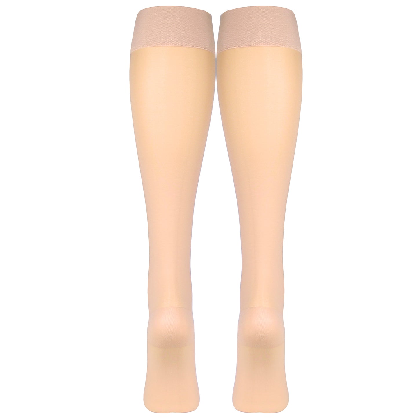 Truform Sheer Compression Stockings, 30-40 mmHg, Women's Knee High Length, 30 Denier