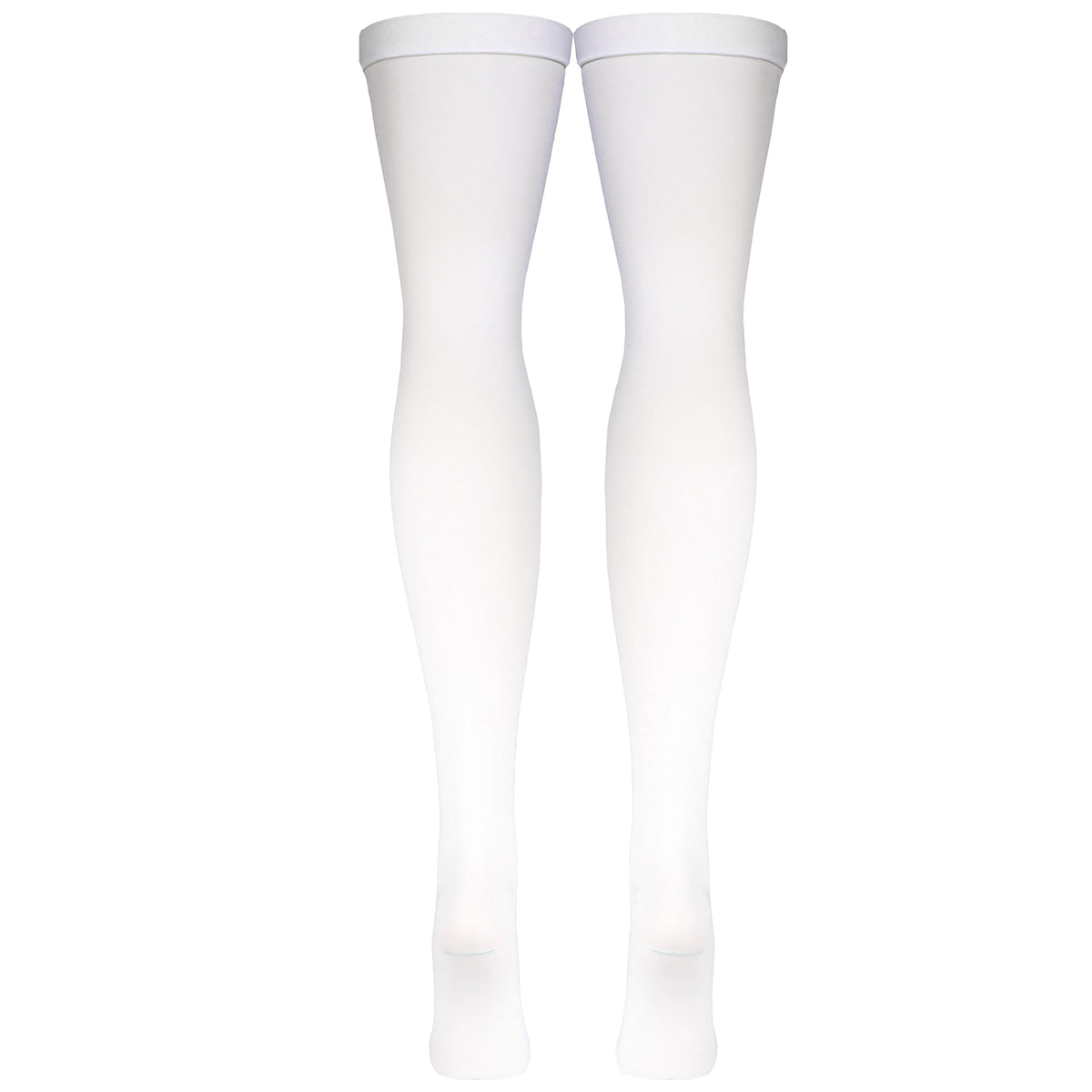 Truform Surgical Stockings, 18 mmHg Compression for Men and Women, Thigh High Length, Closed Toe