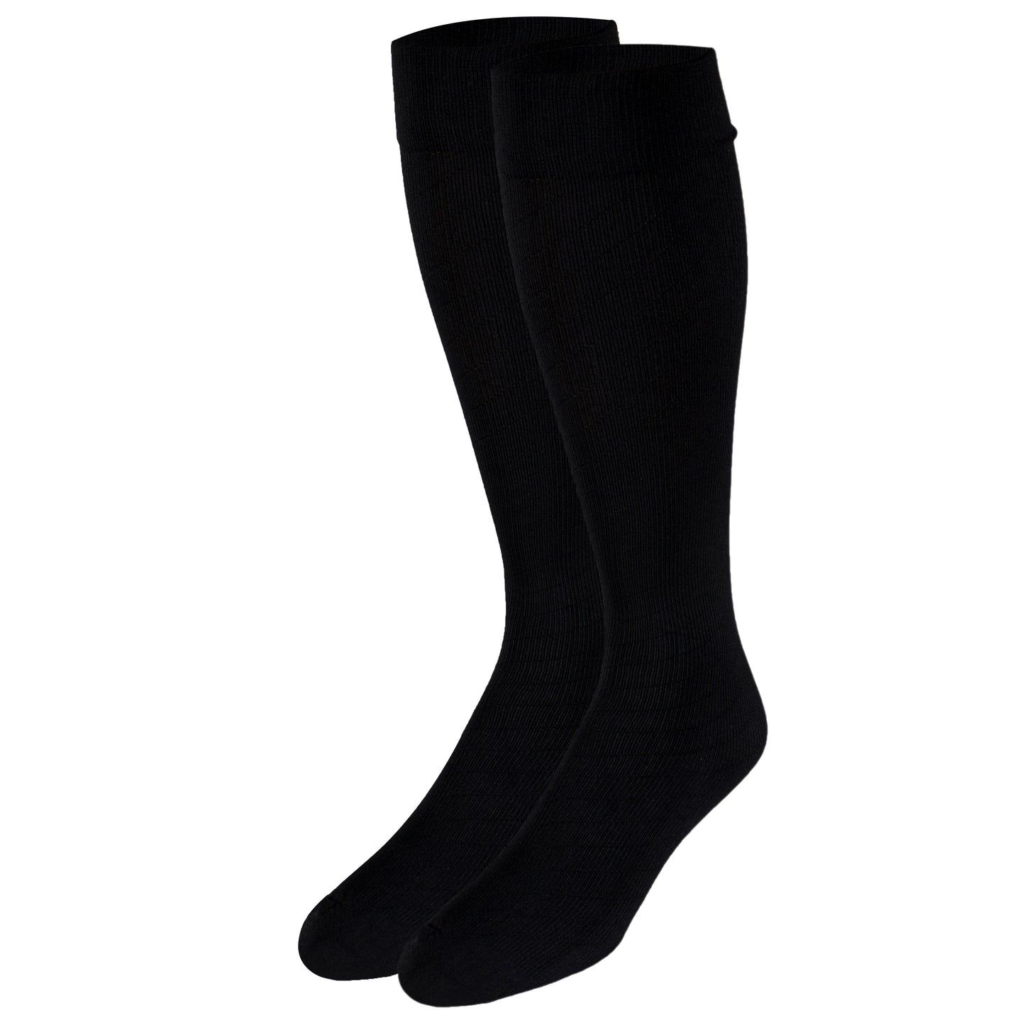 Truform Travel Compression Socks for Men and Women, 15-20 Knee High Over Calf Length