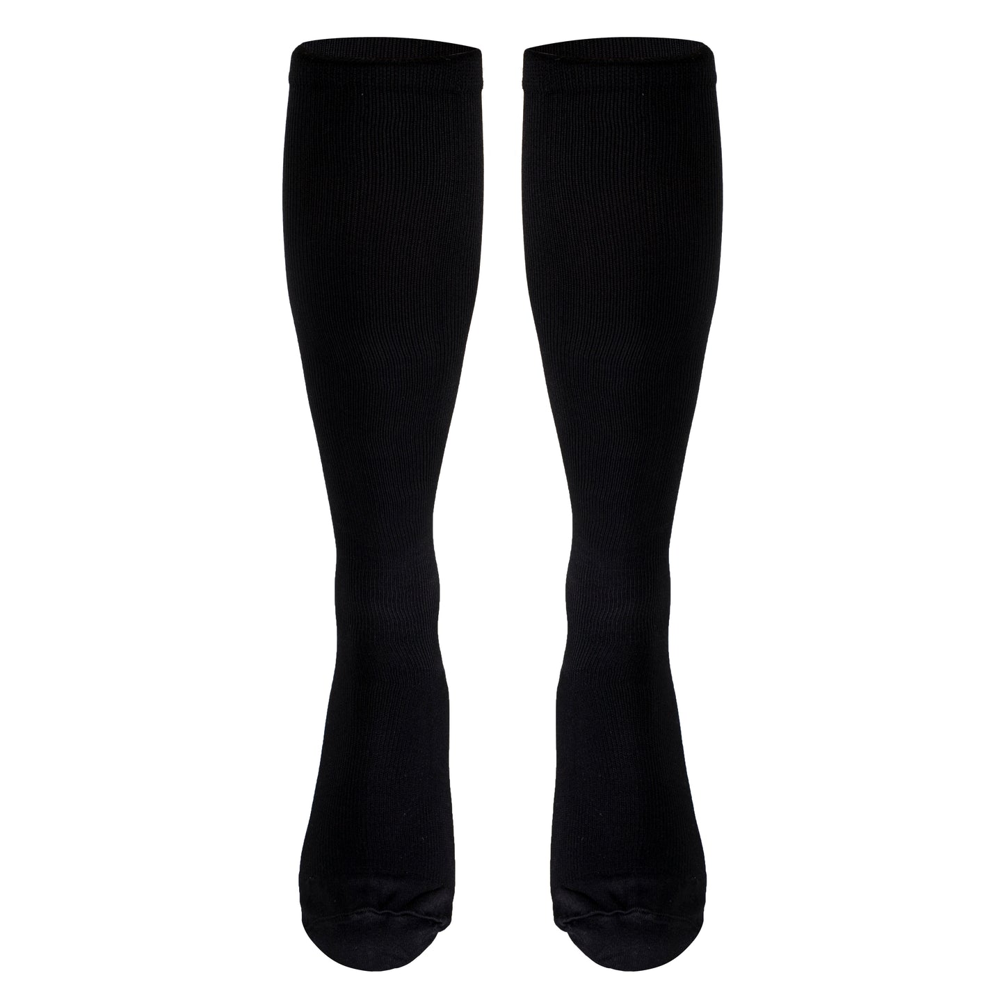 Truform Compression Socks, 20-30 mmHg, Men's Dress Socks, Knee High Over Calf Length