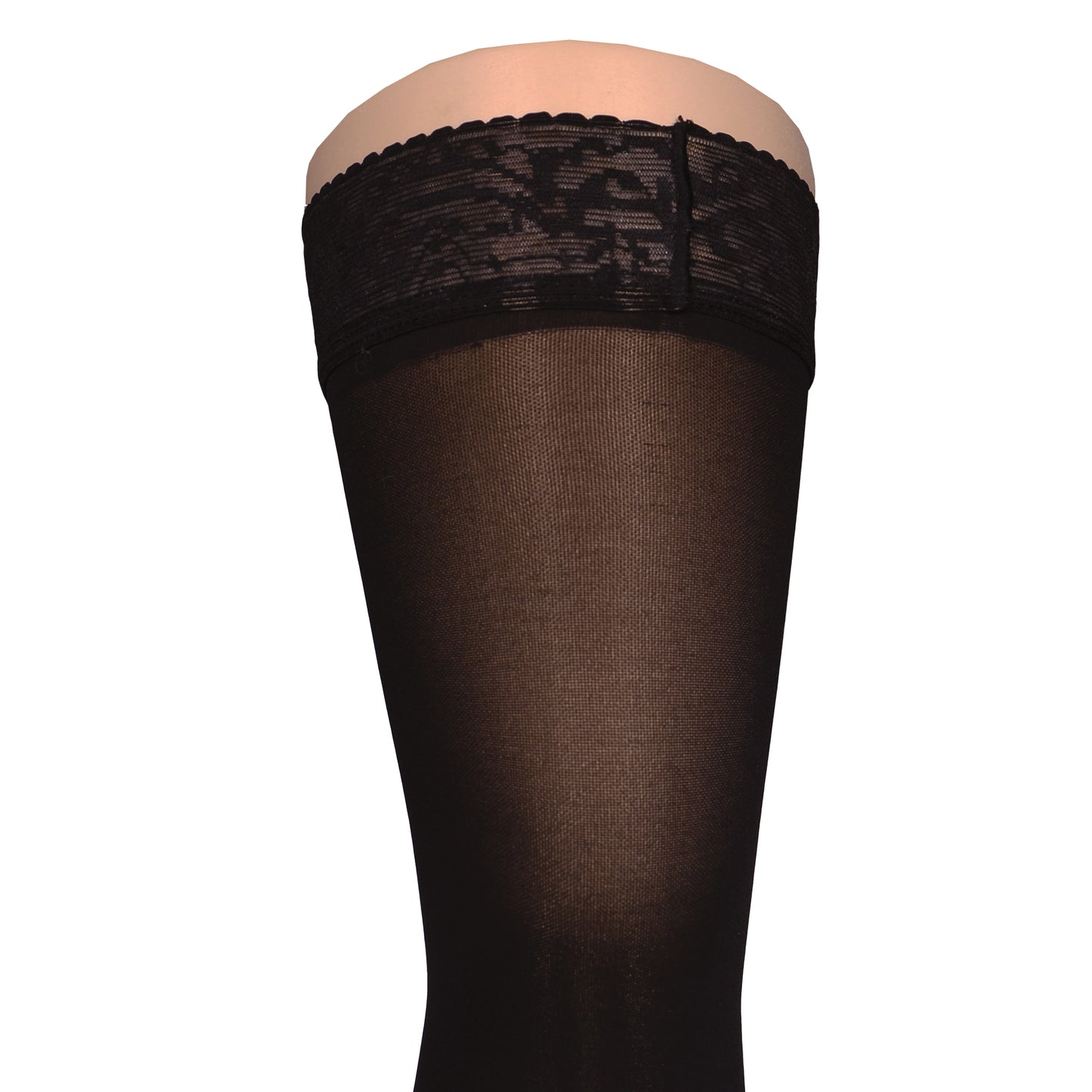 Truform Sheer Compression Stockings, 20-30 mmHg, Women's Thigh High Length, 30 Denier