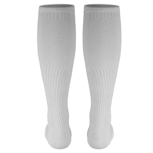 Truform Compression Socks, 15-20 mmHg, Men's Gym Socks, Knee High Over Calf Length