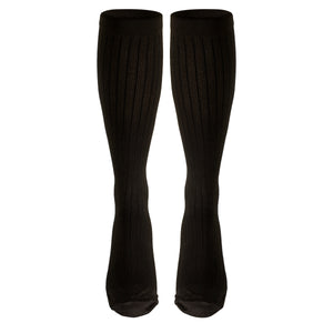 Truform Compression Socks, 8-15 mmHg, Men's Dress Socks, Knee High Over Calf Length