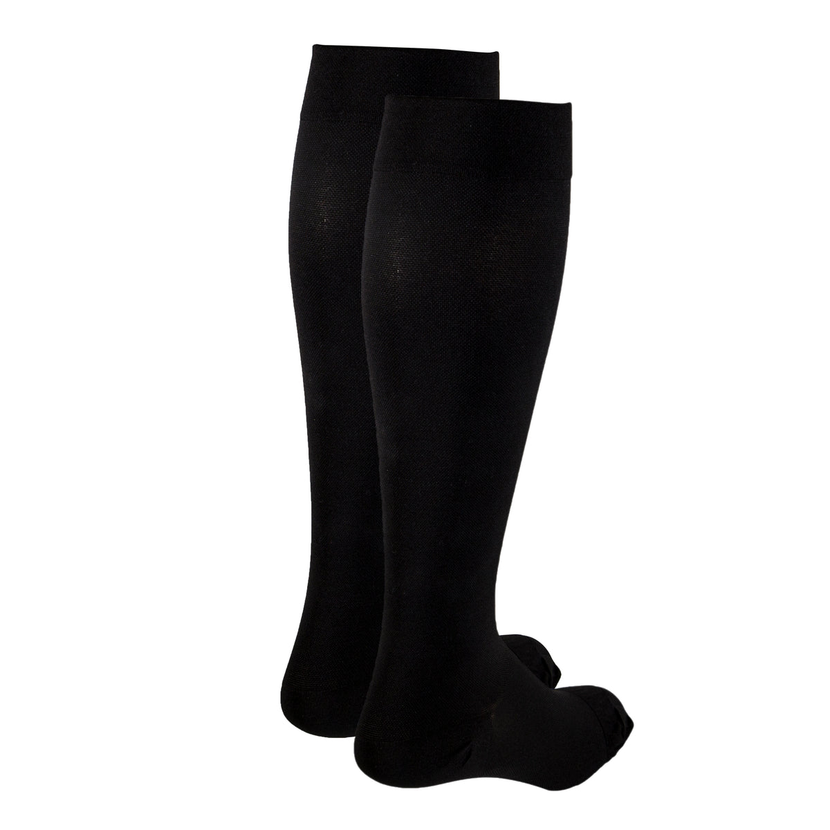 Truform 30-40 mmHg Compression Stockings for Men and Women, Knee High Length, Closed Toe