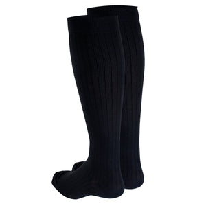 Truform Compression Socks, 8-15 mmHg, Men's Dress Socks, Knee High Over Calf Length