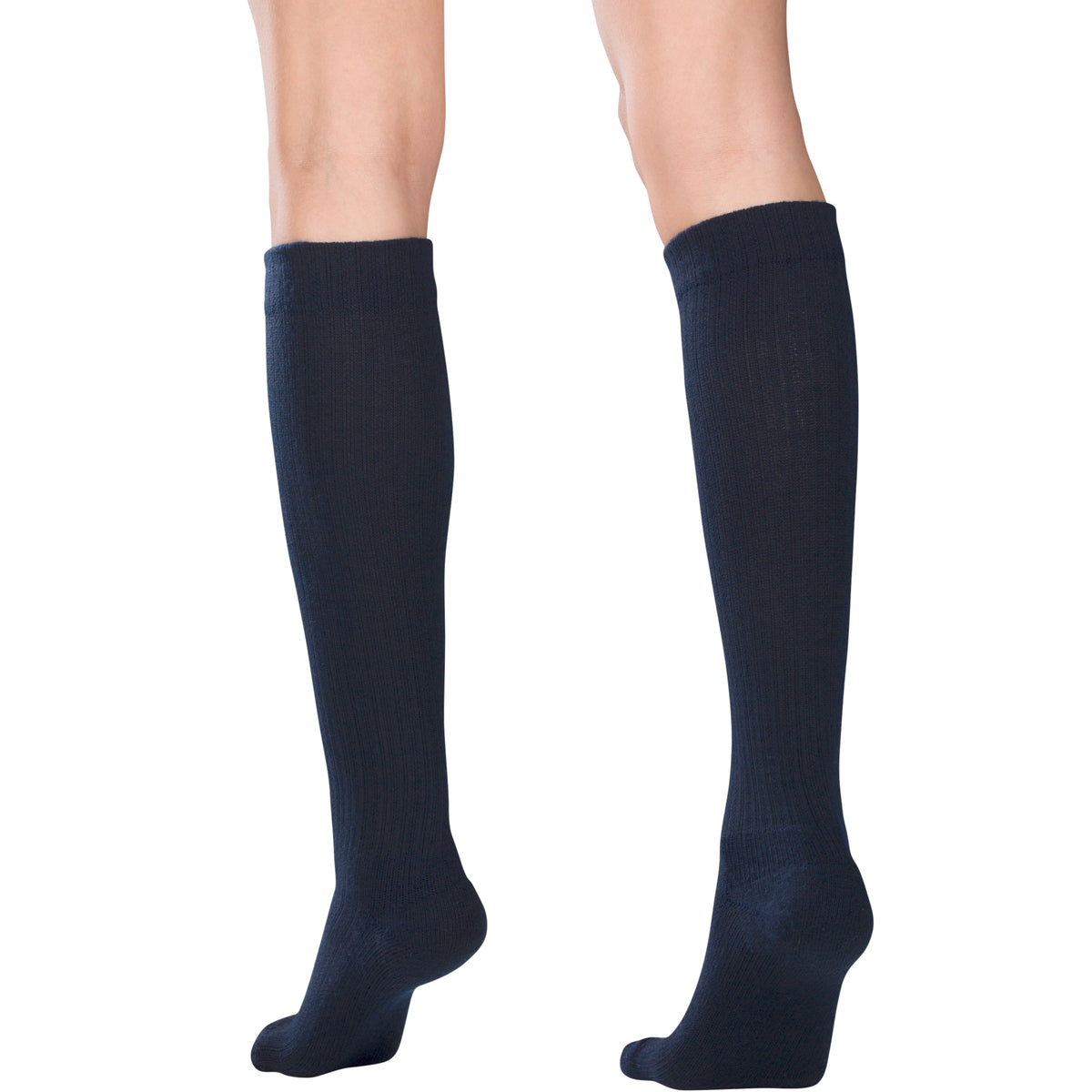 Truform Compression Socks, 15-20 mmHg, Ladies Gym Socks, Knee High Over Calf Length