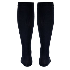 Truform Compression Socks, 30-40 mmHg, Men's Dress Socks, Knee High Over Calf Length
