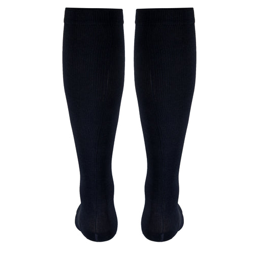 Truform Compression Socks, 30-40 mmHg, Men's Dress Socks, Knee High Over Calf Length