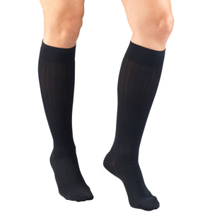 Truform Compression Socks, 15-20 mmHg, Women's Dress Socks, Knee High Over Calf Length