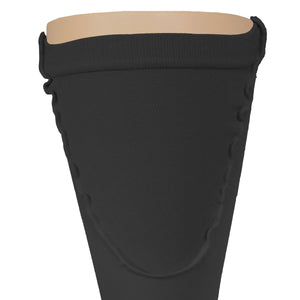 Truform Surgical Stockings, 18 mmHg Compression for Men and Women, Thigh High Length, Open Toe